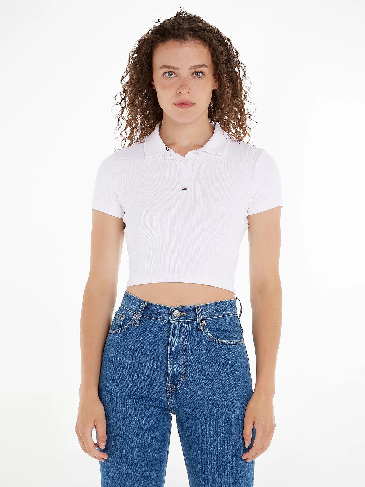 TOMMY JEANS | Poloshirt Cropped Fit | 